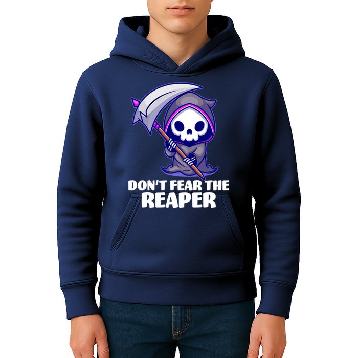 Don't Fear The Reaper Cute Chibi Reaper Kids Hoodie