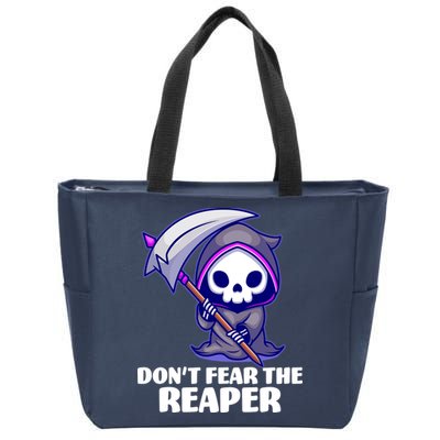 Don't Fear The Reaper Cute Chibi Reaper Zip Tote Bag