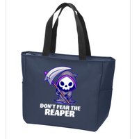 Don't Fear The Reaper Cute Chibi Reaper Zip Tote Bag