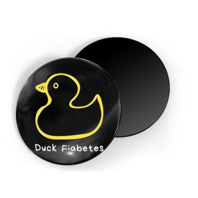 Duck Fiabetes Type 1 Diabetes sucks Magnet