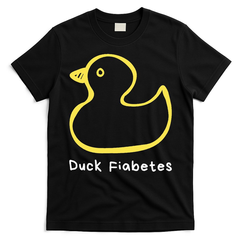 Duck Fiabetes Type 1 Diabetes sucks T-Shirt