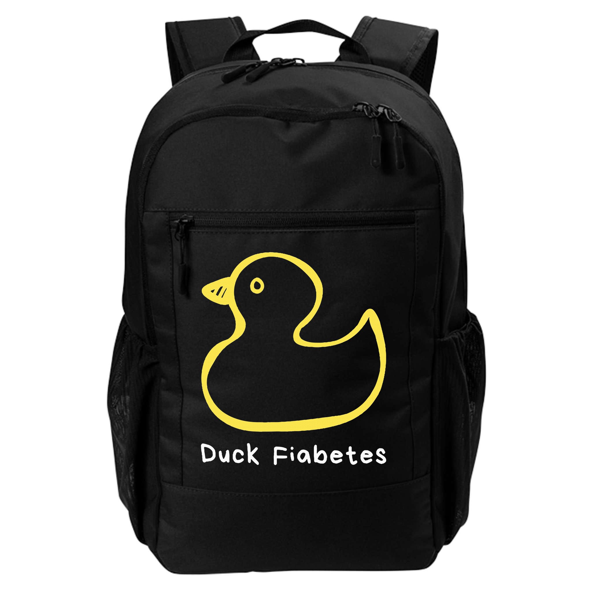 Duck Fiabetes Type 1 Diabetes sucks Backpack