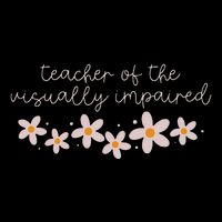 Daisy Flower Teacher Of The Visually Impaired Asl Braille 16 in Basic Backpack