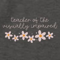 Daisy Flower Teacher Of The Visually Impaired Asl Braille Vector Backpack