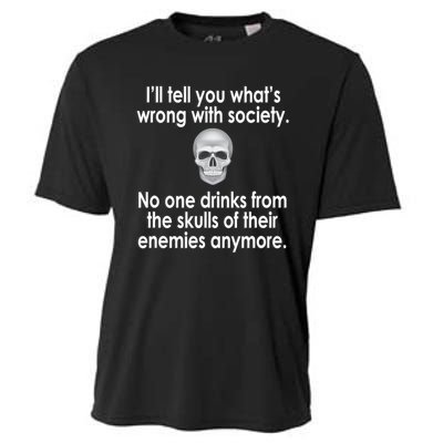 Drink From The Skull Of Your Enemies Wrong Society Cooling Performance Crew T-Shirt