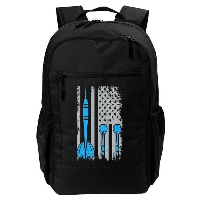 Darts Flag Usa Dartboard Dart Player Daily Commute Backpack