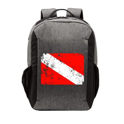 Dive Flag Vintage Worn Scuba Diving Vector Backpack