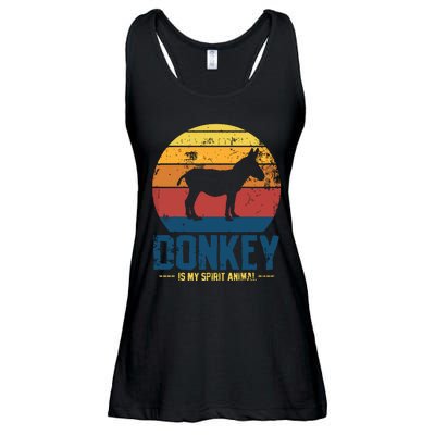 Donkey Farmer Vintage Ladies Essential Flowy Tank