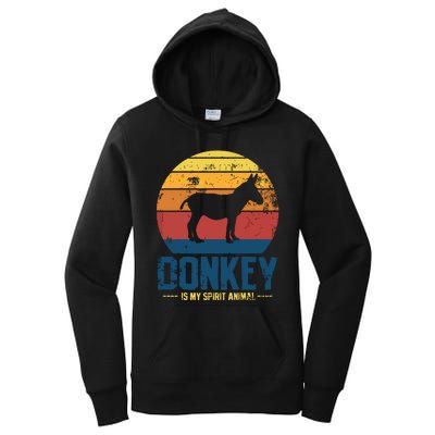 Donkey Farmer Vintage Women's Pullover Hoodie