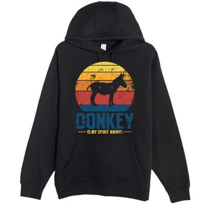 Donkey Farmer Vintage Premium Pullover Hoodie