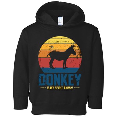 Donkey Farmer Vintage Toddler Hoodie