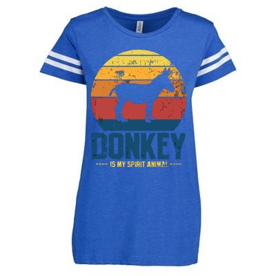 Donkey Farmer Vintage Enza Ladies Jersey Football T-Shirt