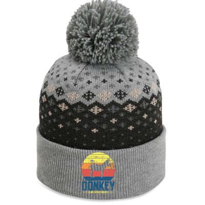 Donkey Farmer Vintage The Baniff Cuffed Pom Beanie