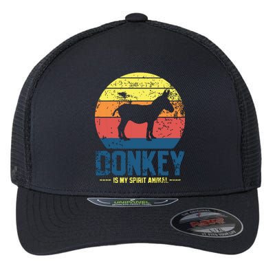 Donkey Farmer Vintage Flexfit Unipanel Trucker Cap