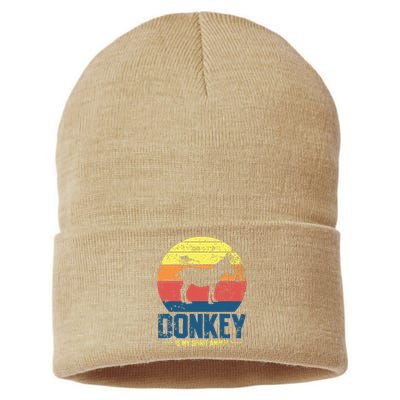 Donkey Farmer Vintage Sustainable Knit Beanie