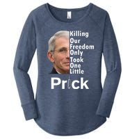 Dr Fauci Vaccine Killing Our Freedom Only Took One Little Prick Women's Perfect Tri Tunic Long Sleeve Shirt