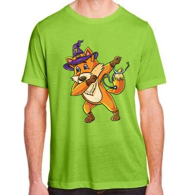 Dabbing Fox Witch Nurse Vintage Cute Gift Adult ChromaSoft Performance T-Shirt