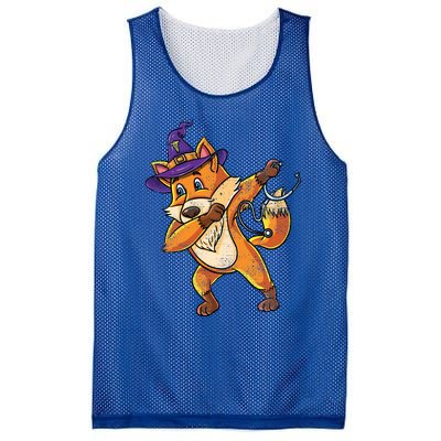 Dabbing Fox Witch Nurse Vintage Cute Gift Mesh Reversible Basketball Jersey Tank