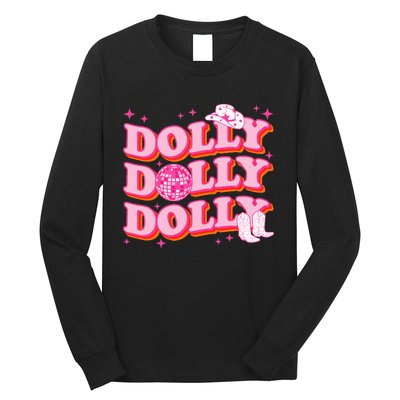 Dolly Funny Western First Name Cowgirl Long Sleeve Shirt