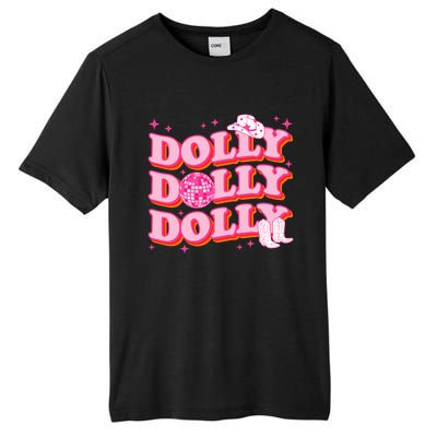 Dolly Funny Western First Name Cowgirl Tall Fusion ChromaSoft Performance T-Shirt