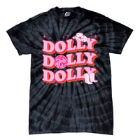 Dolly Funny Western First Name Cowgirl Tie-Dye T-Shirt