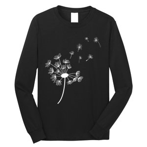 Dandelion For Women Graphic Long Sleeve Shirt