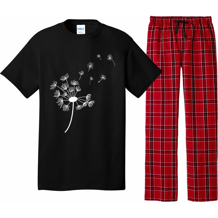 Dandelion For Women Graphic Pajama Set