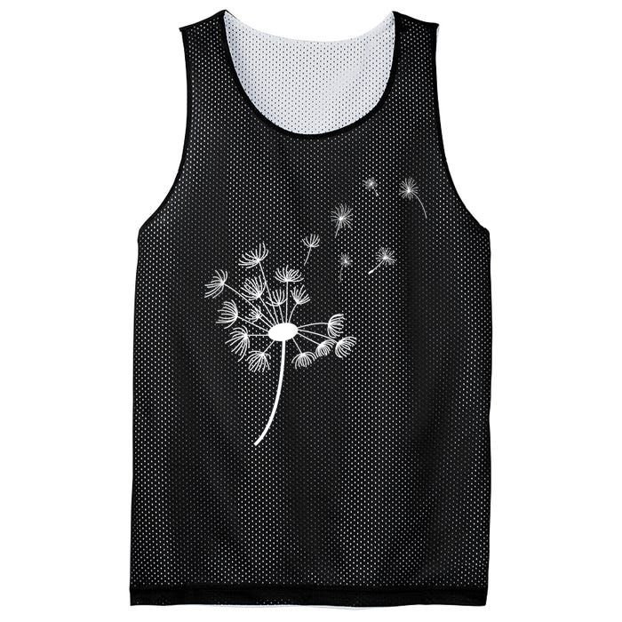 Dandelion For Women Graphic Mesh Reversible Basketball Jersey Tank