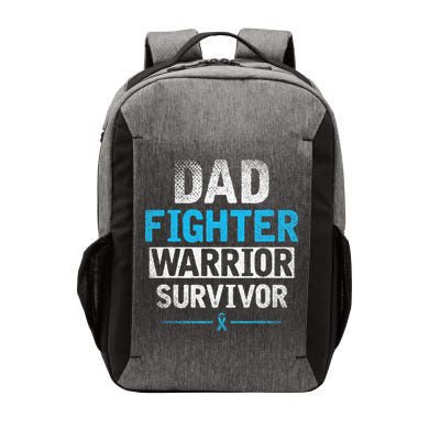 Dad Fighter Warrior Survivor Prostate Cancer Awareness Vector Backpack