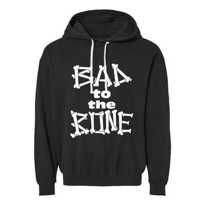Dominic Fike Wearing Bad To The Bone Garment-Dyed Fleece Hoodie