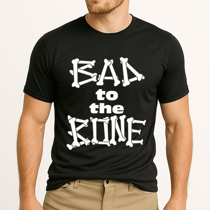 Dominic Fike Wearing Bad To The Bone Cooling Performance Crew T-Shirt