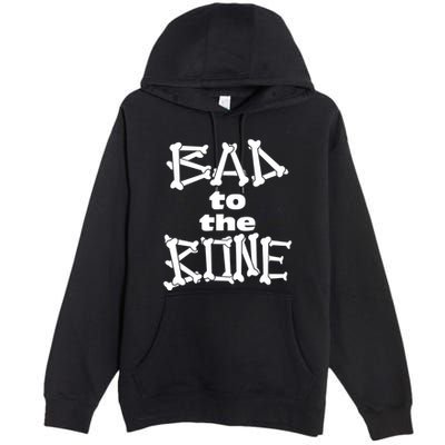 Dominic Fike Wearing Bad To The Bone Premium Pullover Hoodie