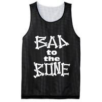 Dominic Fike Wearing Bad To The Bone Mesh Reversible Basketball Jersey Tank