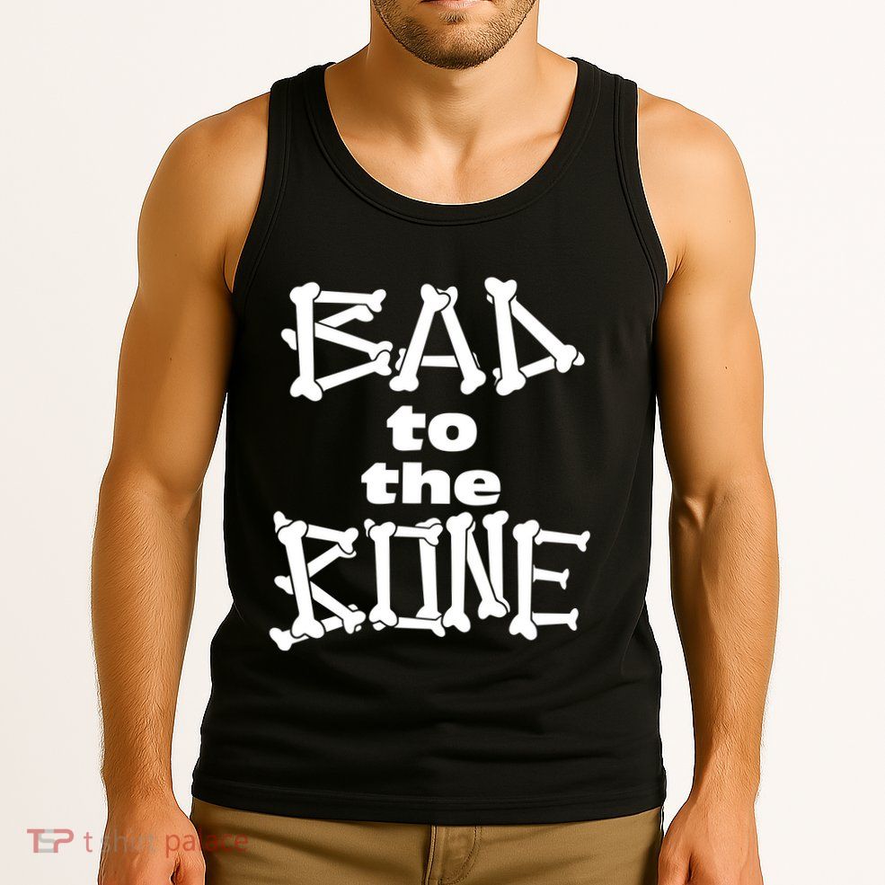 Dominic Fike Wearing Bad To The Bone Tank Top
