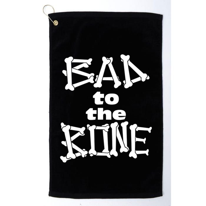 Dominic Fike Wearing Bad To The Bone Golf Towel