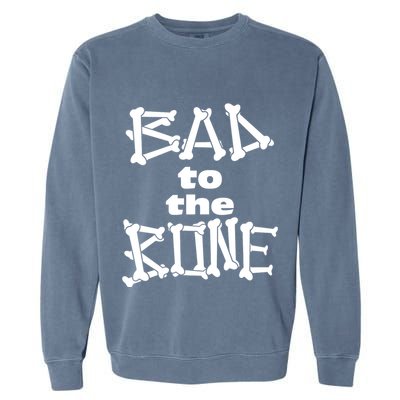 Dominic Fike Wearing Bad To The Bone Garment-Dyed Sweatshirt