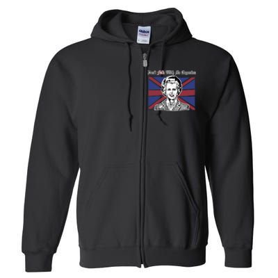 DonT Falk With Me Argentina Full Zip Hoodie