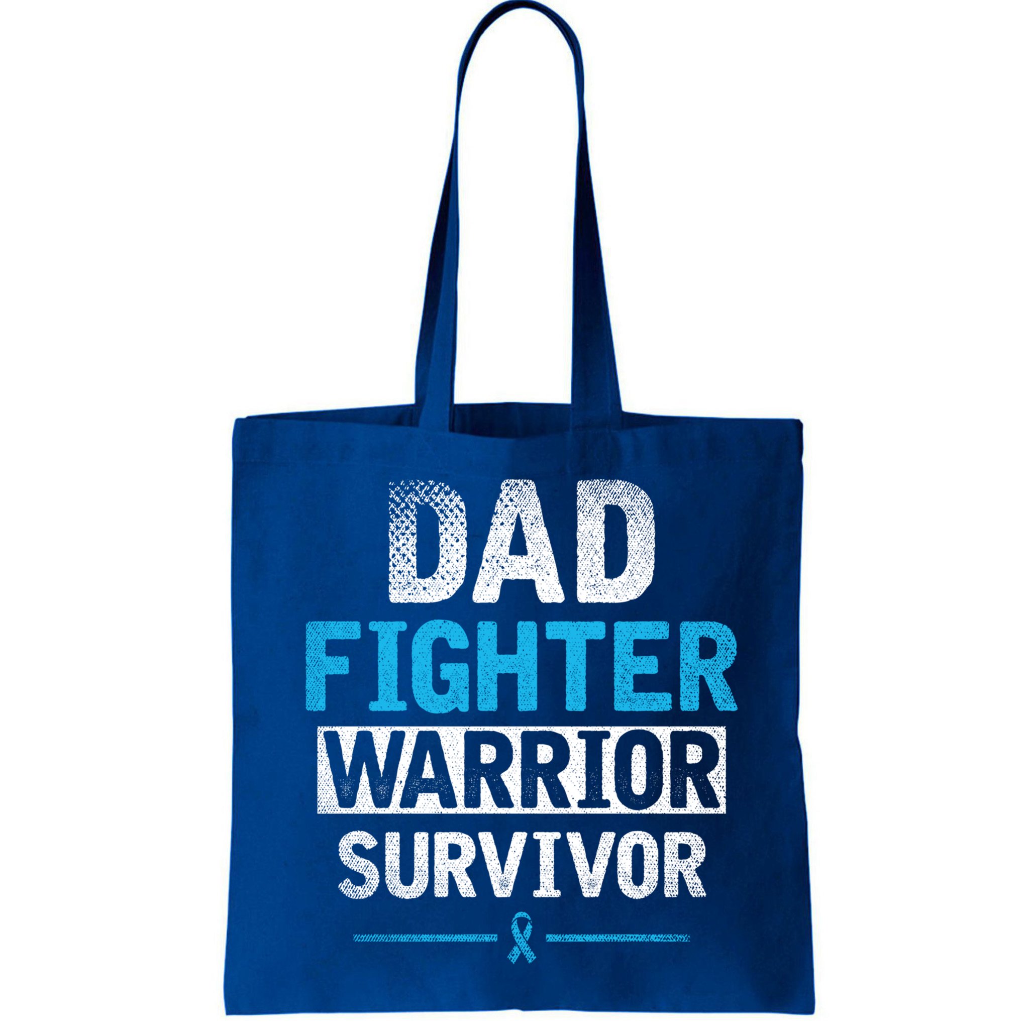Dad Fighter Warrior Survivor Prostate Cancer Awareness Gift Bag