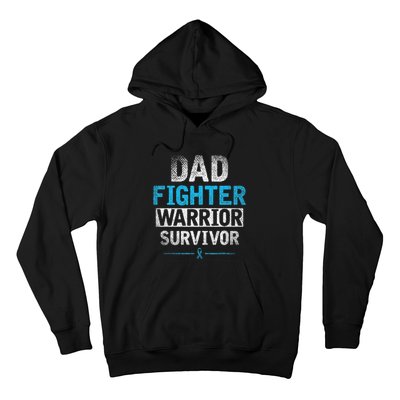 Dad Fighter Warrior Survivor Prostate Cancer Awareness Hoodie