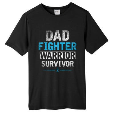 Dad Fighter Warrior Survivor Prostate Cancer Awareness Tall Fusion ChromaSoft Performance T-Shirt