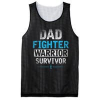 Dad Fighter Warrior Survivor Prostate Cancer Awareness Mesh Reversible Basketball Jersey Tank