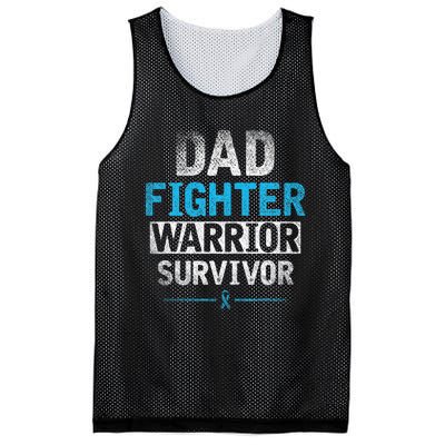 Dad Fighter Warrior Survivor Prostate Cancer Awareness Mesh Reversible Basketball Jersey Tank