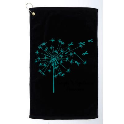 Dandelion Fragile X Syndrome Awareness Family Wear Matching Gift Golf Towel