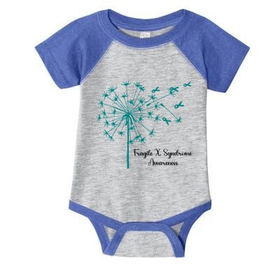 Dandelion Fragile X Syndrome Awareness Family Wear Matching Gift Infant Baby Jersey Bodysuit