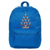 Dolphin Fish Xmas Tree Lighting Dolphin Christmas Tree Gift 16 in Basic Backpack