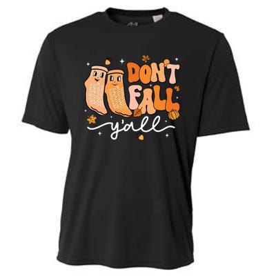 DonT Fall YAll Fall Prevention Fall Physical Therapy Nurse Cooling Performance Crew T-Shirt