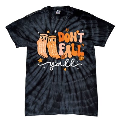 DonT Fall YAll Fall Prevention Fall Physical Therapy Nurse Tie-Dye T-Shirt