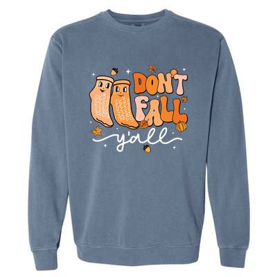 DonT Fall YAll Fall Prevention Fall Physical Therapy Nurse Garment-Dyed Sweatshirt