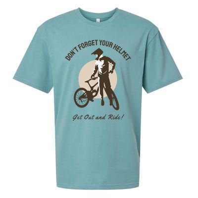 Dont Forget Your Helmet Sueded Cloud Jersey T-Shirt