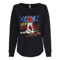 DOWN GOES ANDERSON FUNNY BASEBALL Trending Design Womens California Wash Sweatshirt